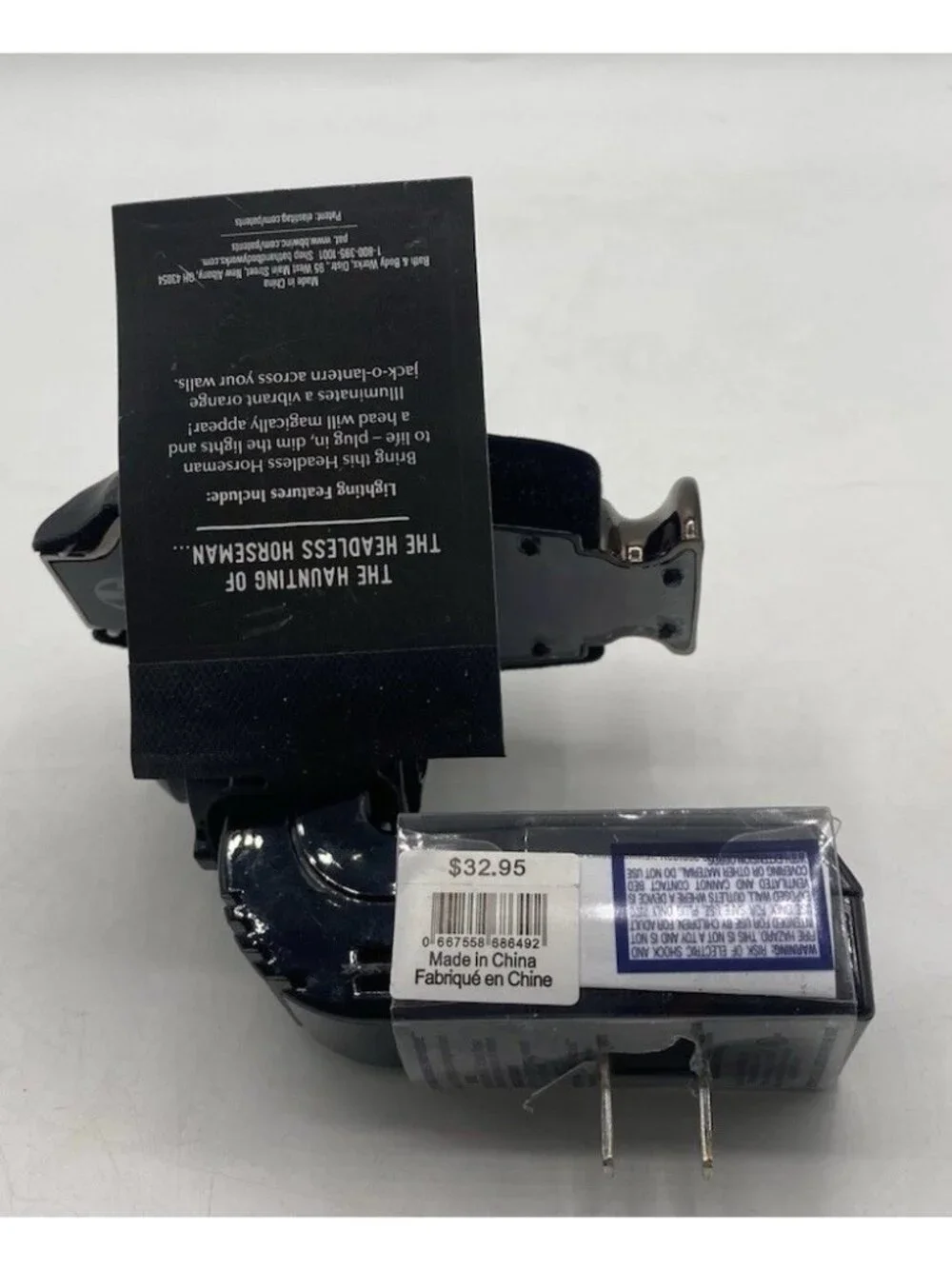 Bath & Body Works 2023 Headless Horseman Projector Wallflower Plug In Bust